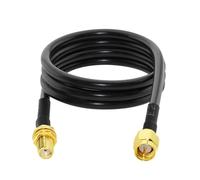 ROBAUN Cable de extensión con Conector SMA Macho a Hembra for RG174, RG178, RG316, RG58, RG142(RG58,400CM)