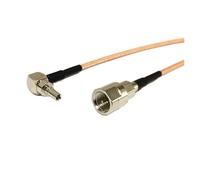 ROBAUN Cable de módem USB CRC9, Interruptor de ángulo Recto, Adaptador de coleta Macho Hembra SMA/FME/F/TNC, Conector de Cable RG316(FME Male,200cm)