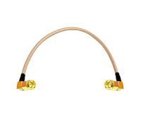 ROBAUN Cable de Puente de 90 Grados con Conector SMA Macho y conmutador de ángulo Recto RG316 RG174 RG58, Adaptador de 15 cm/40 cm/100 cm(RG142,300CM)