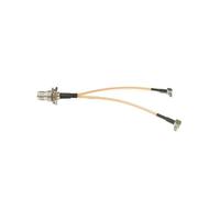 ROBAUN Cable Divisor Hembra TNC a 2 Conectores TS9 en ángulo Recto RG316 de 15 cm/30 cm/50 cm for módem inalámbrico(30cm)