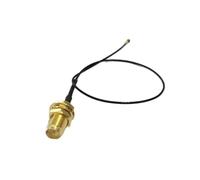 ROBAUN Cable puente de conector hembra RP-SMA a U.FL MHF4 de cuarta generación de 0,81 mm, 10 cm, 20 cm y 30 cm for enrutador inalámbrico con tarjeta PCI(30cm)