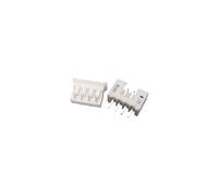 ROBAUN Conector de cable eléctrico PH, 100 unidades, paso de 2,0 mm, 2/3/4/5 pines, macho, hembra, carcasa de plástico(4Pin 50Pair)