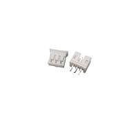 ROBAUN Conector de cable eléctrico PH, 100 unidades, paso de 2,0 mm, 2/3/4/5 pines, macho, hembra, carcasa de plástico(3Pin 50Pair)