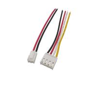 ROBAUN Conector de cable hembra de un solo extremo VH de 3,96 mm de paso, 2/3/4/5/6/8/10 pines con cables de 22 AWG, 10 cm, 20 cm y 30 cm(10CM,2Pin-10Pcs)