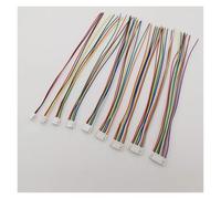 ROBAUN Conector de cable macho GH de 1,25 mm de paso, 2/3/4/5/6/7/8/9/10 pines, de un solo cabezal, 15 cm, cables electrónicos, calibre 28 AWG(20Pcs,4Pin)