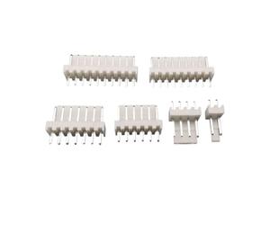 ROBAUN Conector de plástico KF-2510 con terminal de 2,54 mm de paso, 2/3/4/5/6/7/8/9/10 pines, macho/hembra, 50 unidades(Straight Pin,6M)