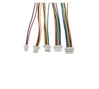 ROBAUN Conector Hembra con Cable de 2/3/4/5/6 Pines, Paso de 2,54 mm, SH, 1,0 mm, GH, 1,5 mm, PH, 2,0 mm, XH(SH 1.0mm,4Pin)