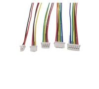 ROBAUN Conector hembra con cable de 2/3/4/5/6 pines, paso de 2,54 mm, SH, 1,0 mm, GH, 1,5 mm, PH, 2,0 mm, XH(JST 1.25mm,5Pin)