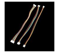 ROBAUN Conectores de cable GH de 1,25 mm, 2/3/4/5/6/7/8/9/10 pines, macho, de una o dos clavijas, 150 mm, 28 AWG, 10 unidades(Double Head,GH 1.25MM_6M)