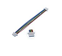 ROBAUN Lote de 10 Conectores de Cable de Terminal Hembra a Hembra SH de 1,0 mm de Paso, 2/3/4/5/6/7/8 Pines, 10 cm, 28 AWG, for Cables electrónicos.(6Pin)