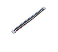 ROBAUN Lote de 10 Conectores de Cable de Terminal Hembra a Hembra SH de 1,0 mm de Paso, 2/3/4/5/6/7/8 Pines, 10 cm, 28 AWG, for Cables electrónicos.(7Pin)