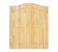 ROBAUN Puerta batiente de Madera for Interiores, de 81 cm de Ancho x 107 cm de Alto, con Cierre automático y Doble acción, Ideal for Salones con bisagras y herrajes(Wood Color,36" W x 42" H)