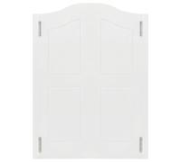 ROBAUN Puerta batiente de Madera for Interiores, de 81 cm de Ancho x 107 cm de Alto, con Cierre automático y Doble acción, Ideal for Salones con bisagras y herrajes(Wit,36" W x 42" H)