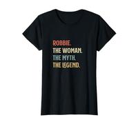 Robbie The Woman Mito Y Leyenda Nombre Divertido Personalizado Camiseta