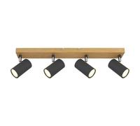 Robby Regleta (35 W, L x An x Al: 56 x 60 x 120 cm, Negro, 4 ud.)