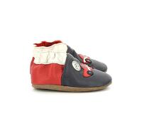 Robeez Chrono Driving, Pantuflas, Azul Marino y Rojo, 19 EU