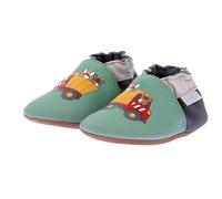Robeez Vestidos PLAYING YARD,ZAPATO VERDE GRIS, 17/18 EU, Verde gris., 17/18 EU