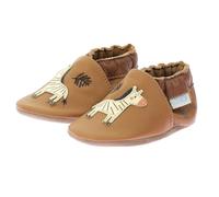 Robeez Vestidos unisex para niño, jungla cebra, zapatillas, marrón claro, 30/31 EU
