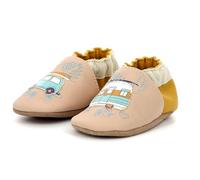 Robeez Vestidos Vintage Rest,Zapato Layette Beige Amarillo, 25/26 EU, Beige y Amarillo., 25/26 EU