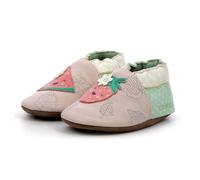 Robeez Vestir Fruit's Party Niña Zapatillas, Rosa Claro Verde Claro, 30 EU