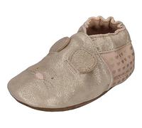 Robeez Vestir Niña Mouse Nose Zapatilla, oro rosa, 23/24 EU