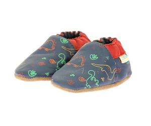 Robeez Vestir Niño Alldino Zapatillas, azul, 17/18 EU