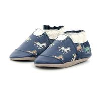 Robeez Vestir Niño Crazy Zebra Zapatilla, azul, 25/26 EU