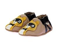 Robeez Vestir RAYCOON,ZAPATO LAYETTE MARRÓN CLARO NEGRO, 17/18 EU, Marrón Claro Negro, 17/18 EU