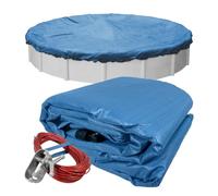 Robelle 5421-ROB - Cubierta Redonda de Malla para Invierno, Piscina de 21 pies, 01-Azul