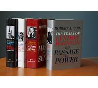 Robert A. Caro's The Years of Lyndon Johnson Set: The Path to Power; Means of Ascent; Master of the Senate; The Passage of Power
