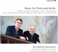 Duo Mattick Etschmann – Musique pour flûte et guitare – Walter Genuin