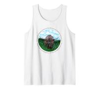 Robert Burns Hearts In The Highlands Poema Highland Cow Camiseta sin Mangas