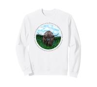 Robert Burns Hearts In The Highlands Poema Highland Cow Sudadera