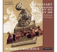 Robert Casadesus - Mozart: Piano Concertos No. 17 KV 453, No. 23 KV 488