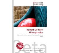 Robert De Niro Filmography: Robert De Niro, Three Rooms in Manhattan, Greetings (Film)