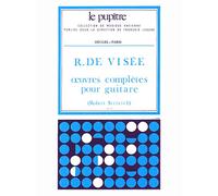 Robert de visee: oeuvres completes (lp15) (guitar solo)