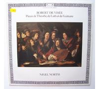 Robert de Visee - Werke für Theorbe, Laute und Gitarre (1978, Decca, & Nigel North) / Vinyl record [Vinyl-LP]