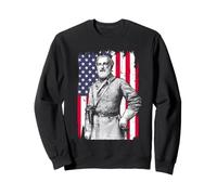 Robert E Lee Guerra Civil Confederado General Retrato Arte Sudadera