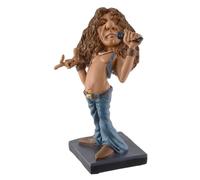 Robert en El Micro Funny Poli Figura Stratford Dibujos Animados Escultura Música Concierto