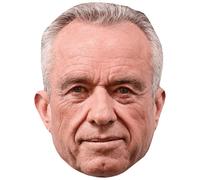 Robert F Kennedy Jr (Grey Hair) Big Head. Máscara más grande que la vida.