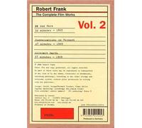 Robert Frank: The Complete Film Works Vol. 2: Ok End Here, Conversations in Vermont, Liferaft Earth