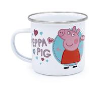 Robert Frederick Taza esmaltada de Peppa Pig, diseño de Time to Party