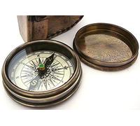 Robert Frost Poema Brújula de Bolsillo con Funda de Cuero rústico Vintage decoración del hogar Regalos