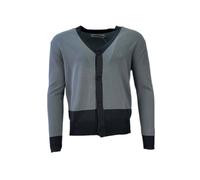 ROBERT GELLER Hombre Gris Rib Neck T-Shirt #2007 L Nwt