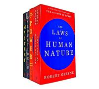 Robert Greene Collection 4 Books Set (The Art of Seduction, Mastery, The 48 Laws of Power, The Laws of Human Nature)