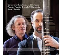 Robert Groslot : Concerto pour guitare basse et orchestre. Fiorini. [Vinyle]