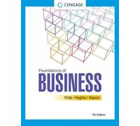 Robert Hughes Jack Kapoor William Pride Foundations of Business (Tapa blanda)