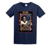 Robert Johnson Hell Hound On My Trall Men's T-Shirt Unisex Navy Cotton Hip Hop Print tee Shirts 3XL