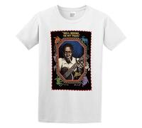 Robert Johnson Hell Hound On My Trall Men's T-Shirt Unisex White Cotton Hip Hop Print tee Shirts S
