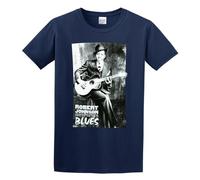 Robert Johnson The Complete Recordings Men's T-Shirt Unisex Navy Cotton Hip Hop Print tee Shirts S
